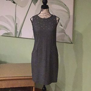 Apt 9 Gray Jumper with Embellishments, Size M